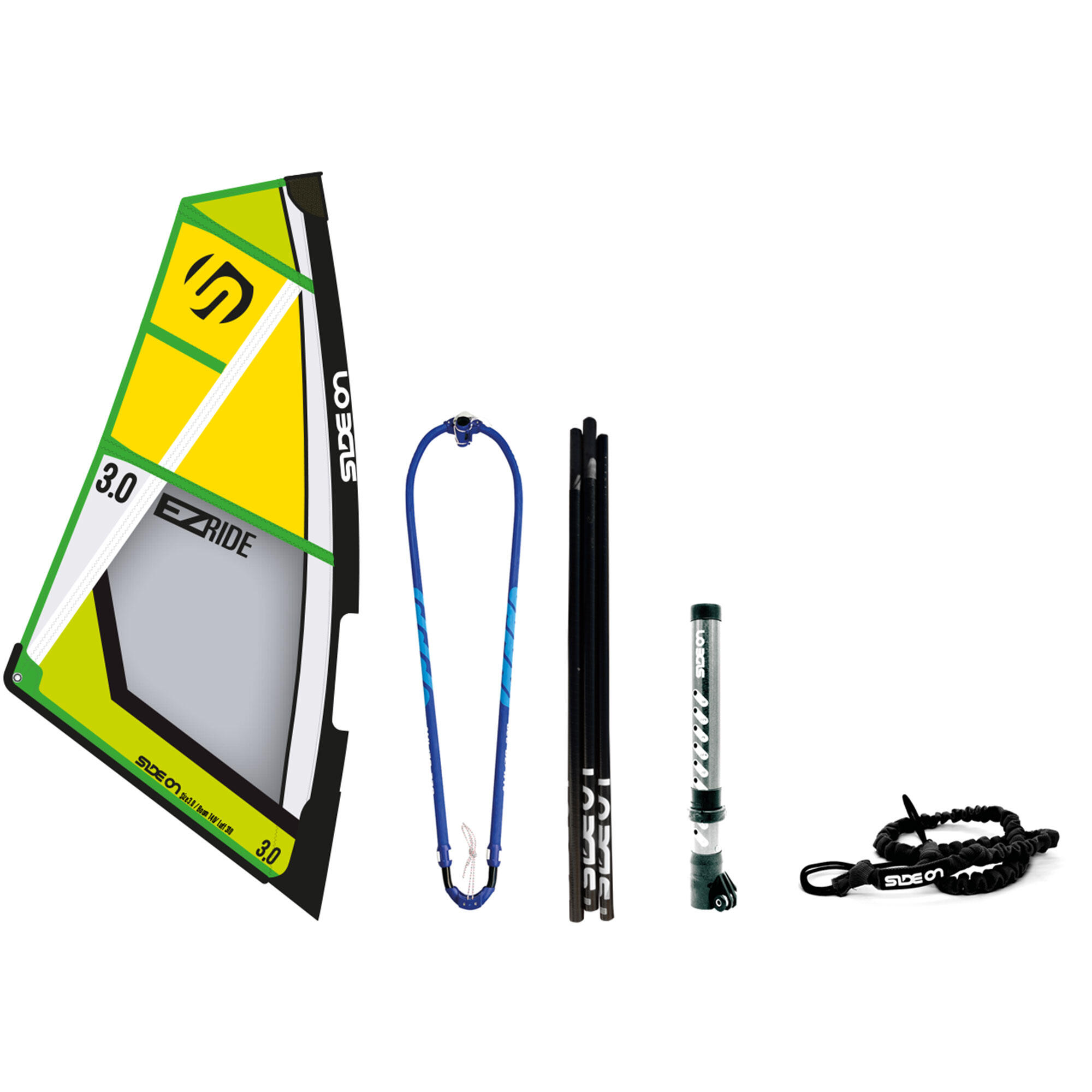Aparelho windsurf completo side on 3.0