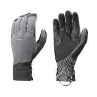 Adult mountain trekking windproof touchscreen gloves - MT900 grey