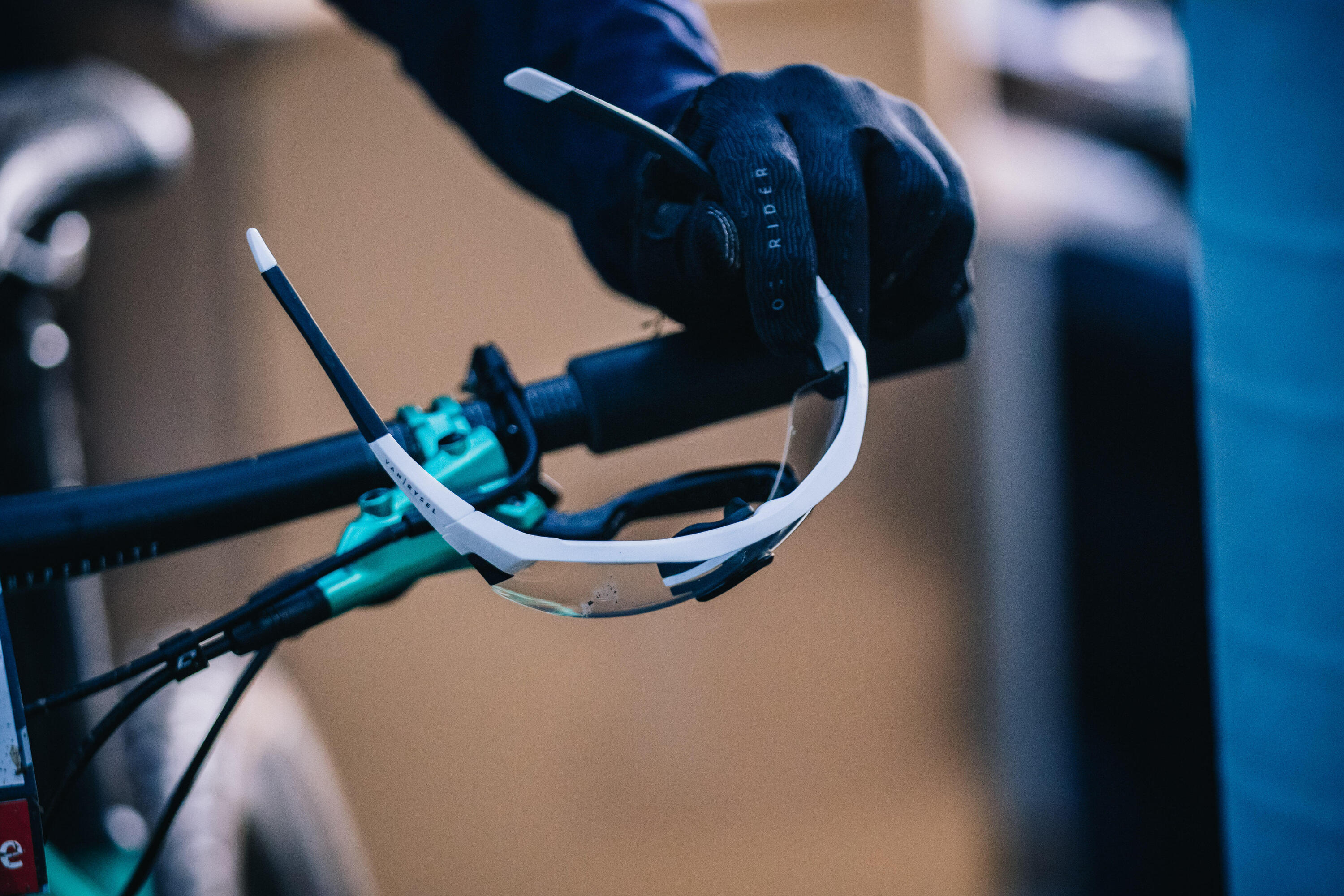 Luvas de Bicicleta BTT RACE Grip Preto 11/14