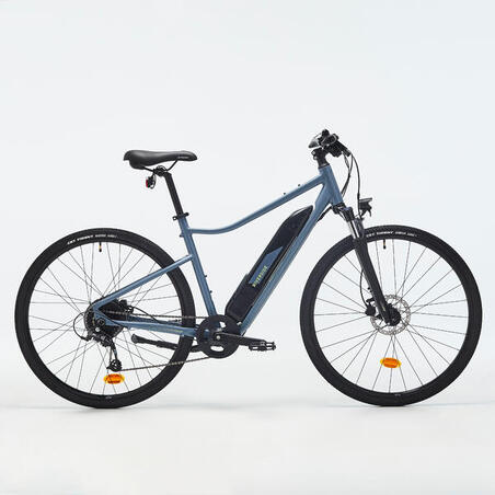 Plavi hibridni električni bicikl RIVERSIDE 520 E