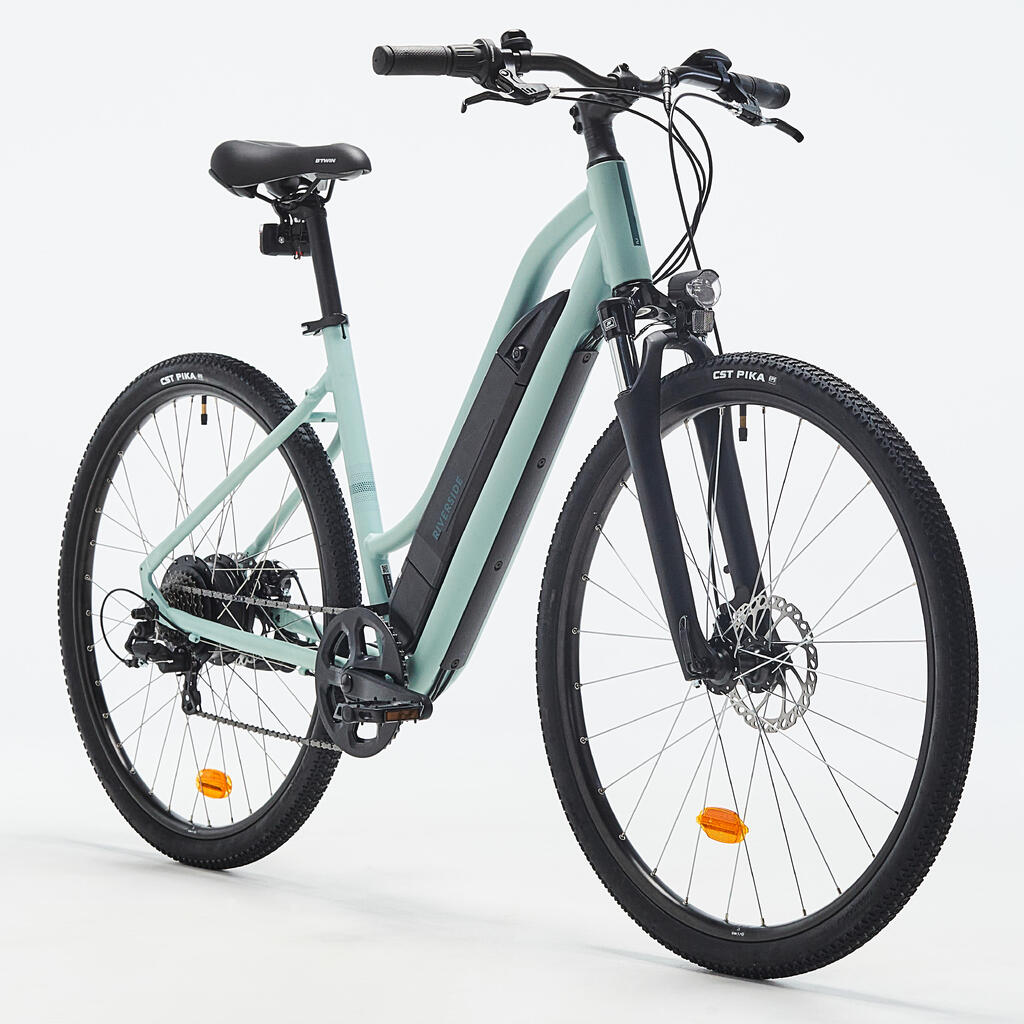 Electric Hybrid Bike Riverside 100 E - Green