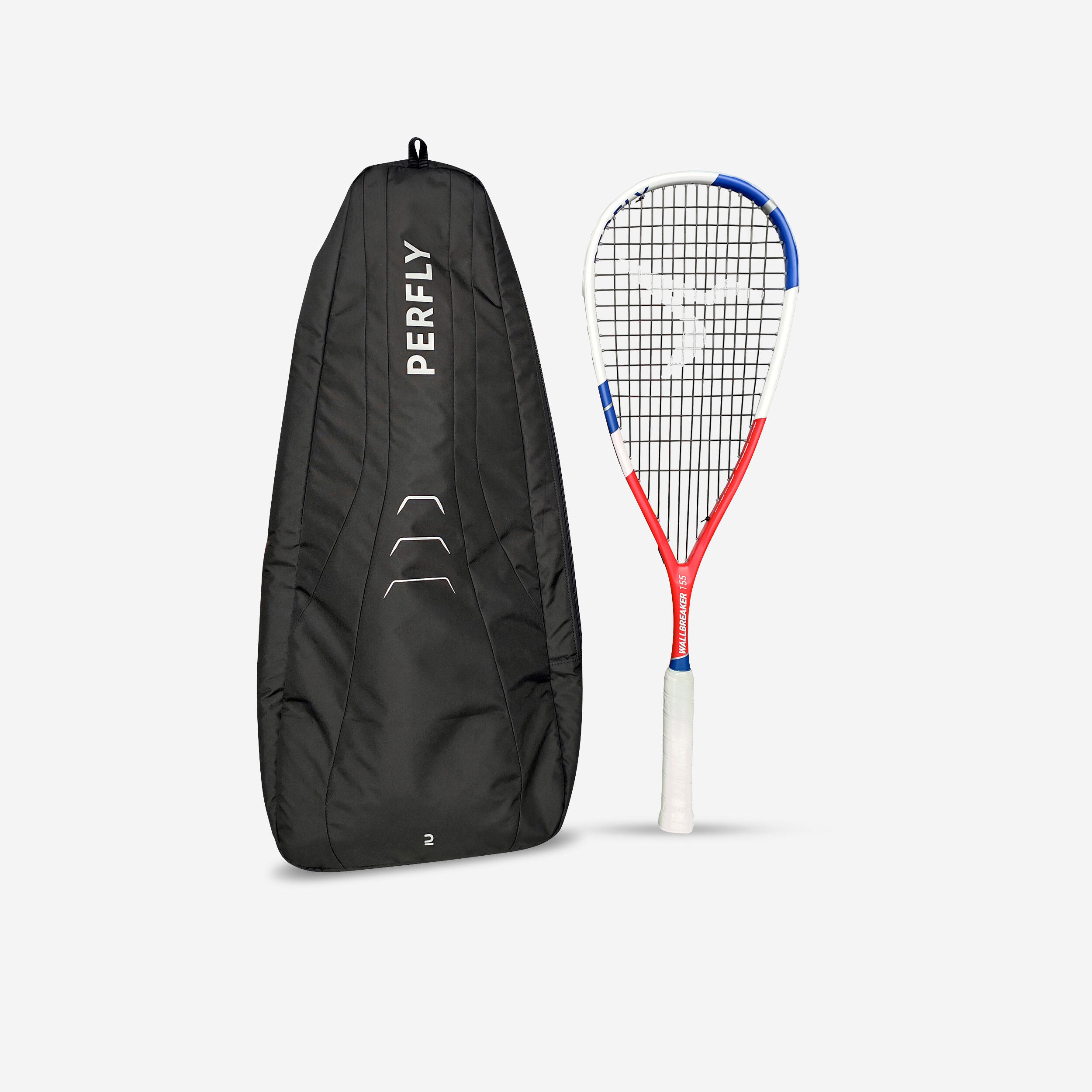 PERFLY Squash Racket Set Wallbreaker 155 (1 Racket & 1 Backpack)