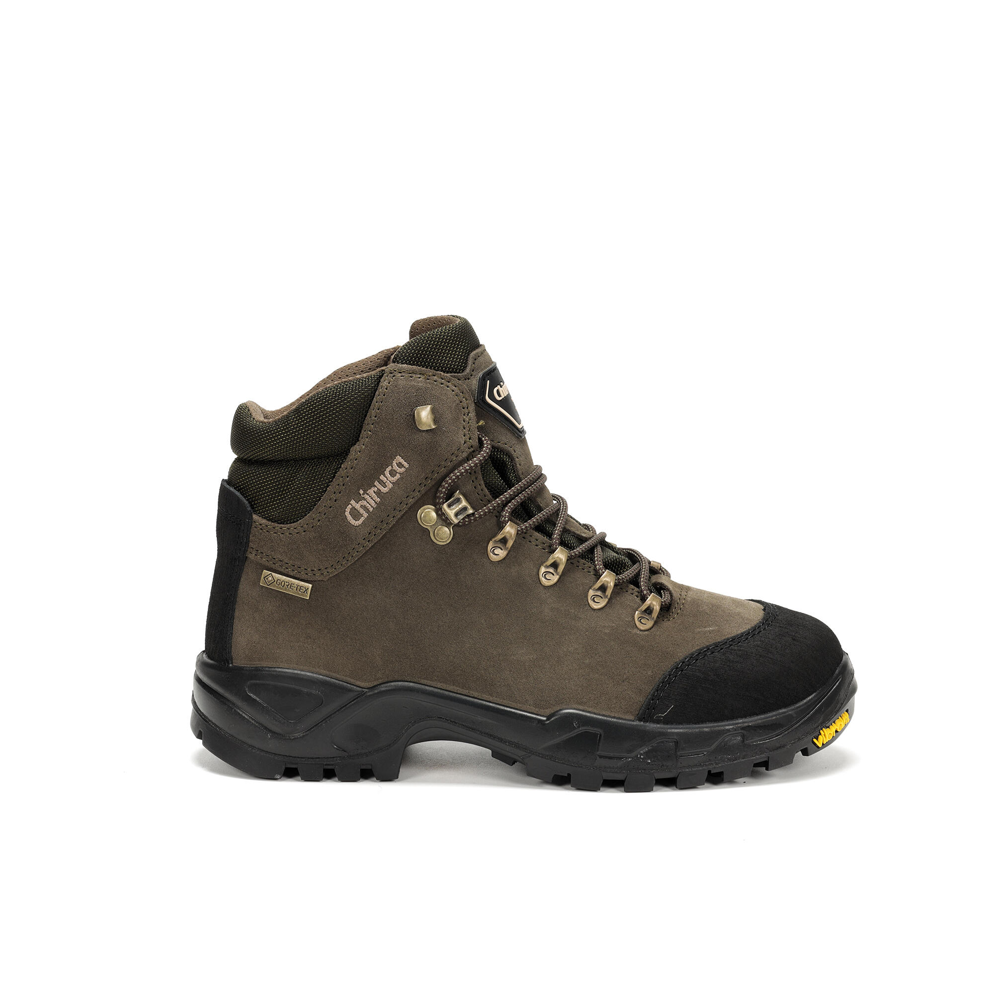 Botes Caça Xiruca Perdiu Gore-Tex Impermeable Sola Vibram Verd 5/9