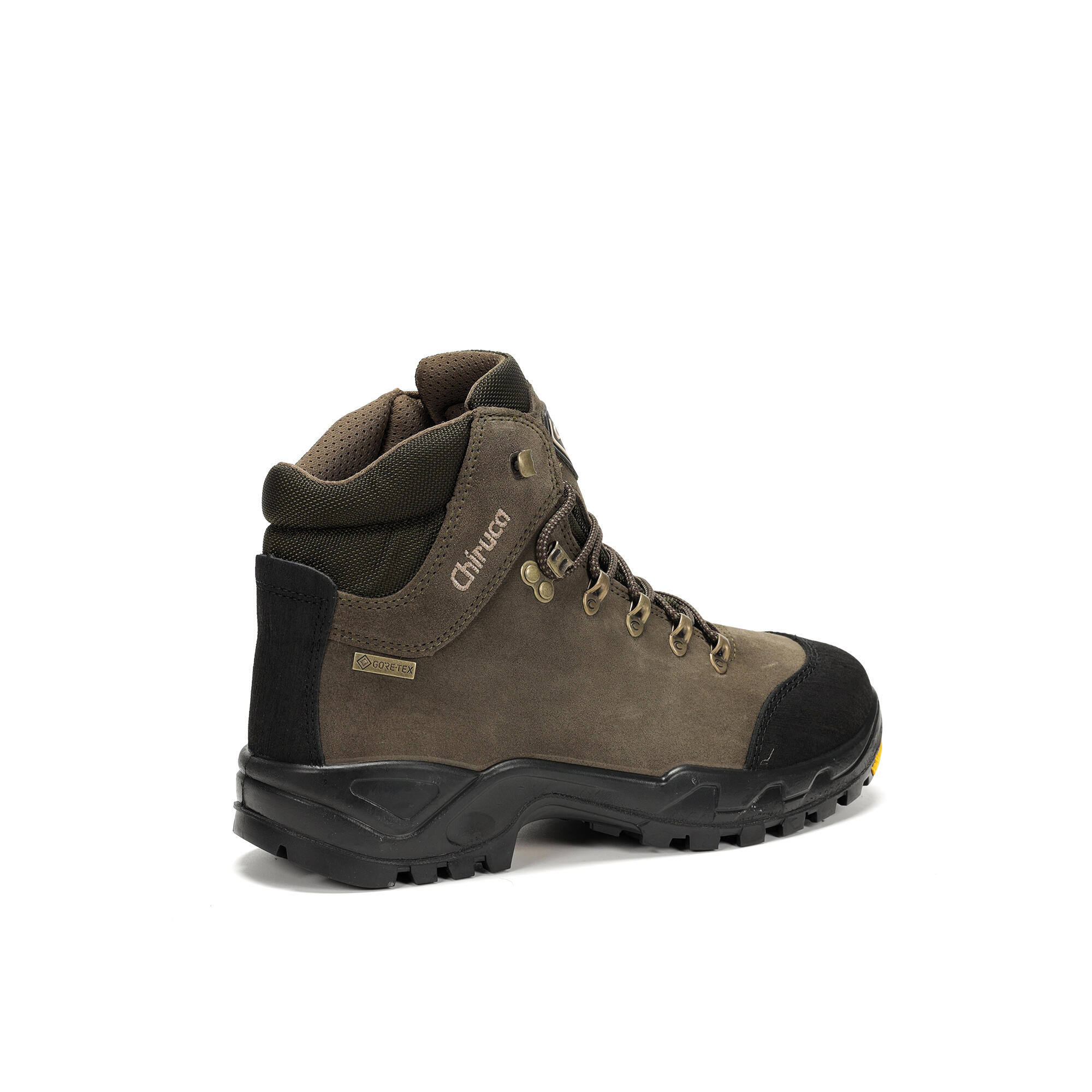 Botas De Caza Chiruca Perdiz Gore Tex Impermeable Suela Vibram Verde 4/8