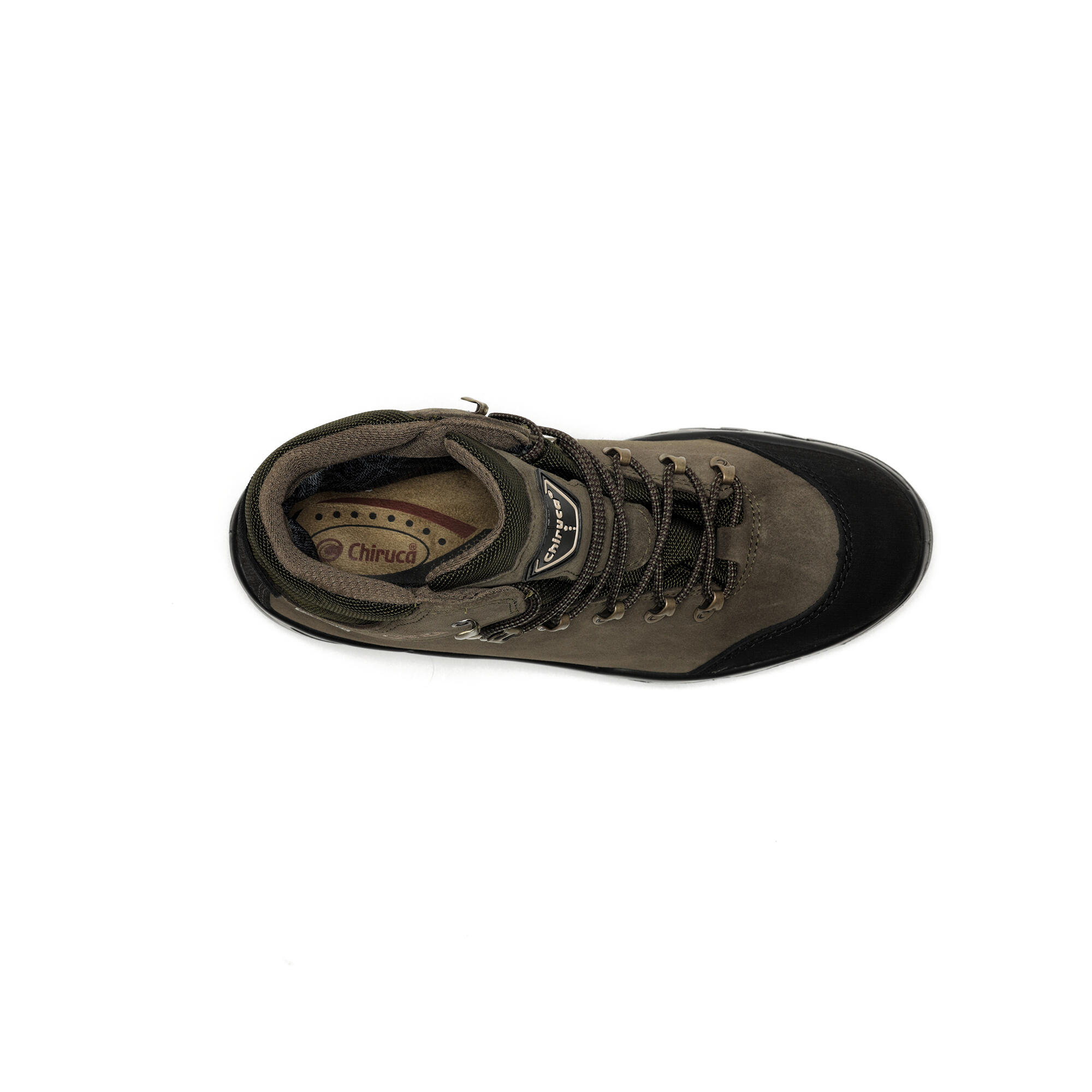 Botas De Caza Chiruca Perdiz Gore Tex Impermeable Suela Vibram Verde 7/8