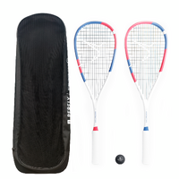 SET DE RAQUETTE DE SQUASH WALLBREAKER 155 CLUB (2 raquettes &amp; 1 balle pt rouge)