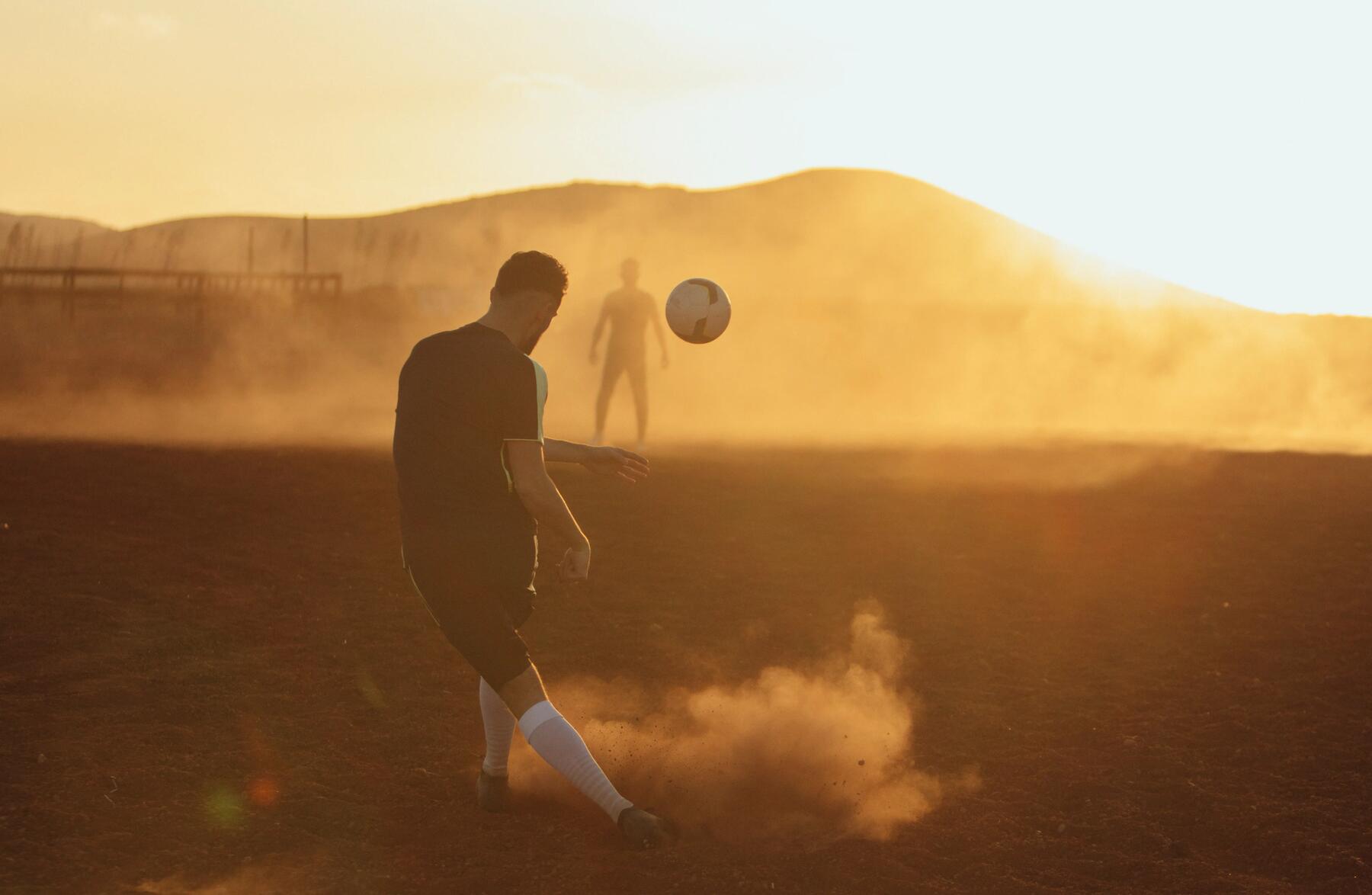 Le football devient populaire pendant la révolution industrielle