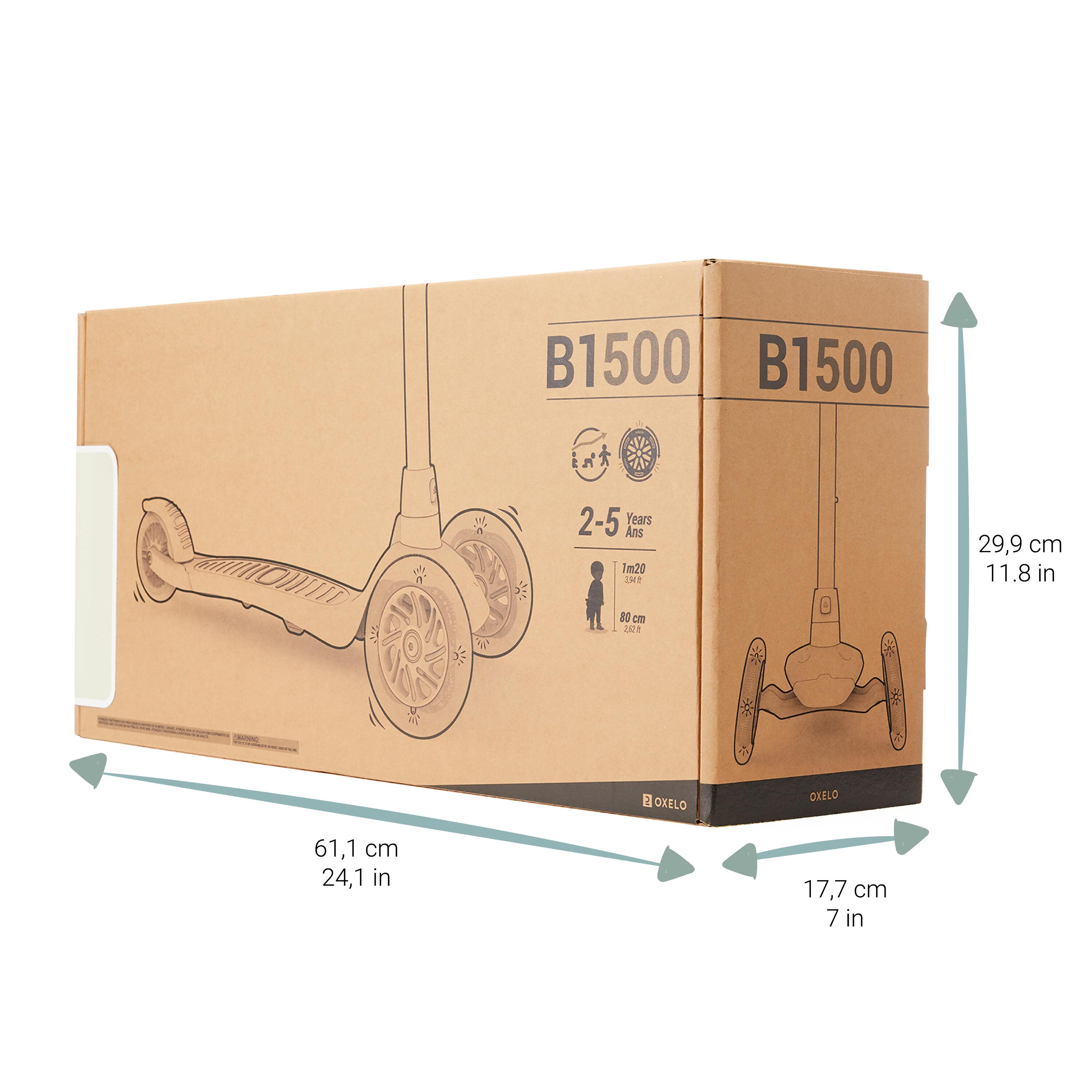 Monopattino bambino B1 500 MOKA 3 ruote BEIGE 11/11