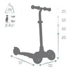 Самокат детский бело-мятный B1 500 V2 Oxelo