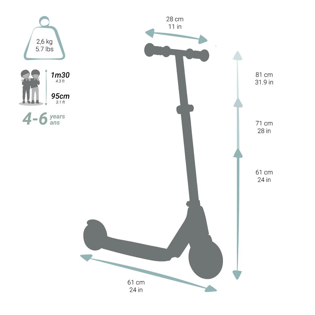 SCOOTER NIÑOS L500 AZUL