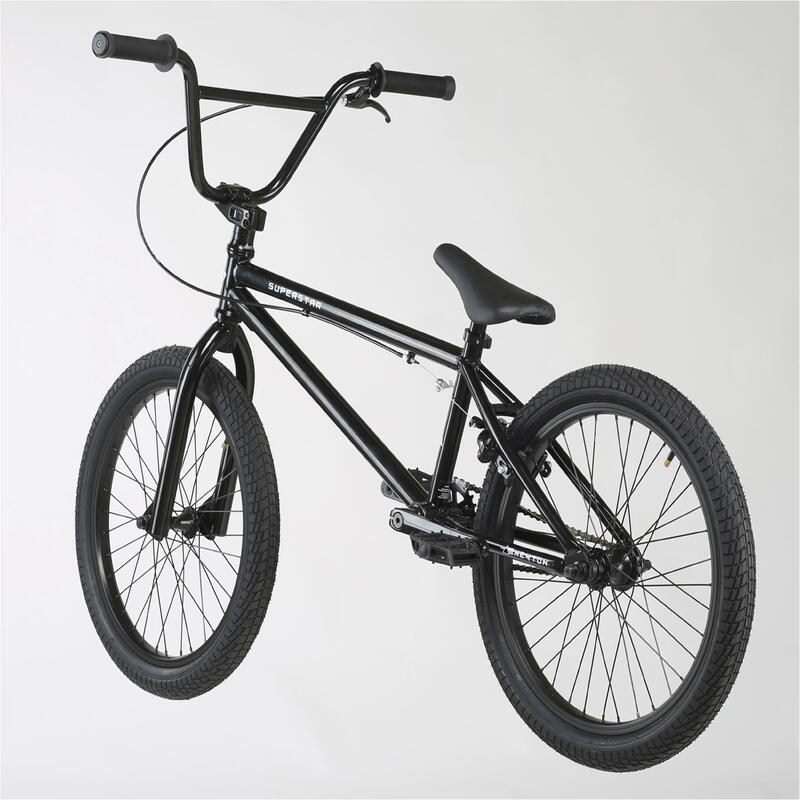 BMX fiets Newton zwart (vanaf 1m65)