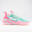 Basketbalové boty SE900 NBA Miami Heat zeleno-růžové 