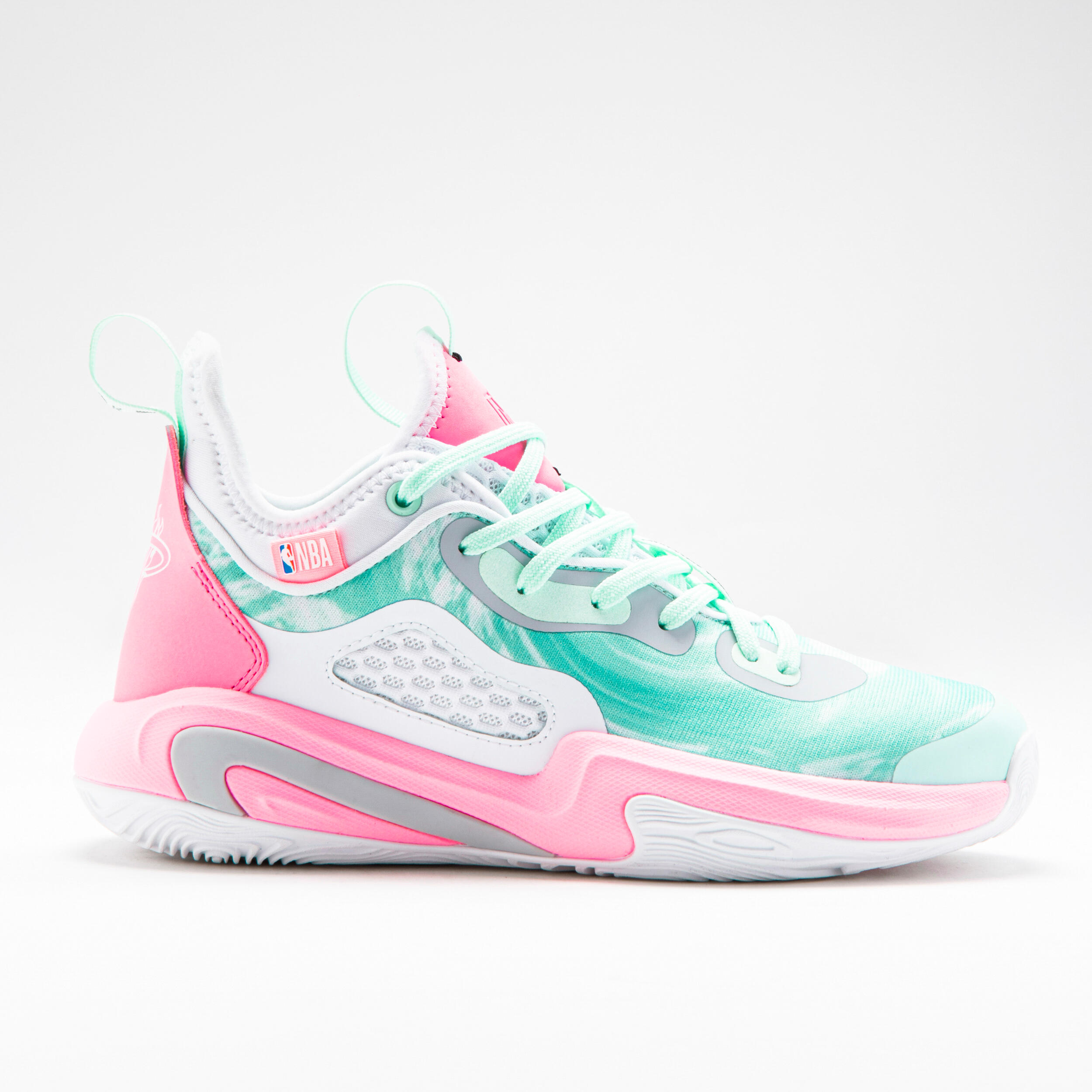 Kids green basketball shoes hot sale