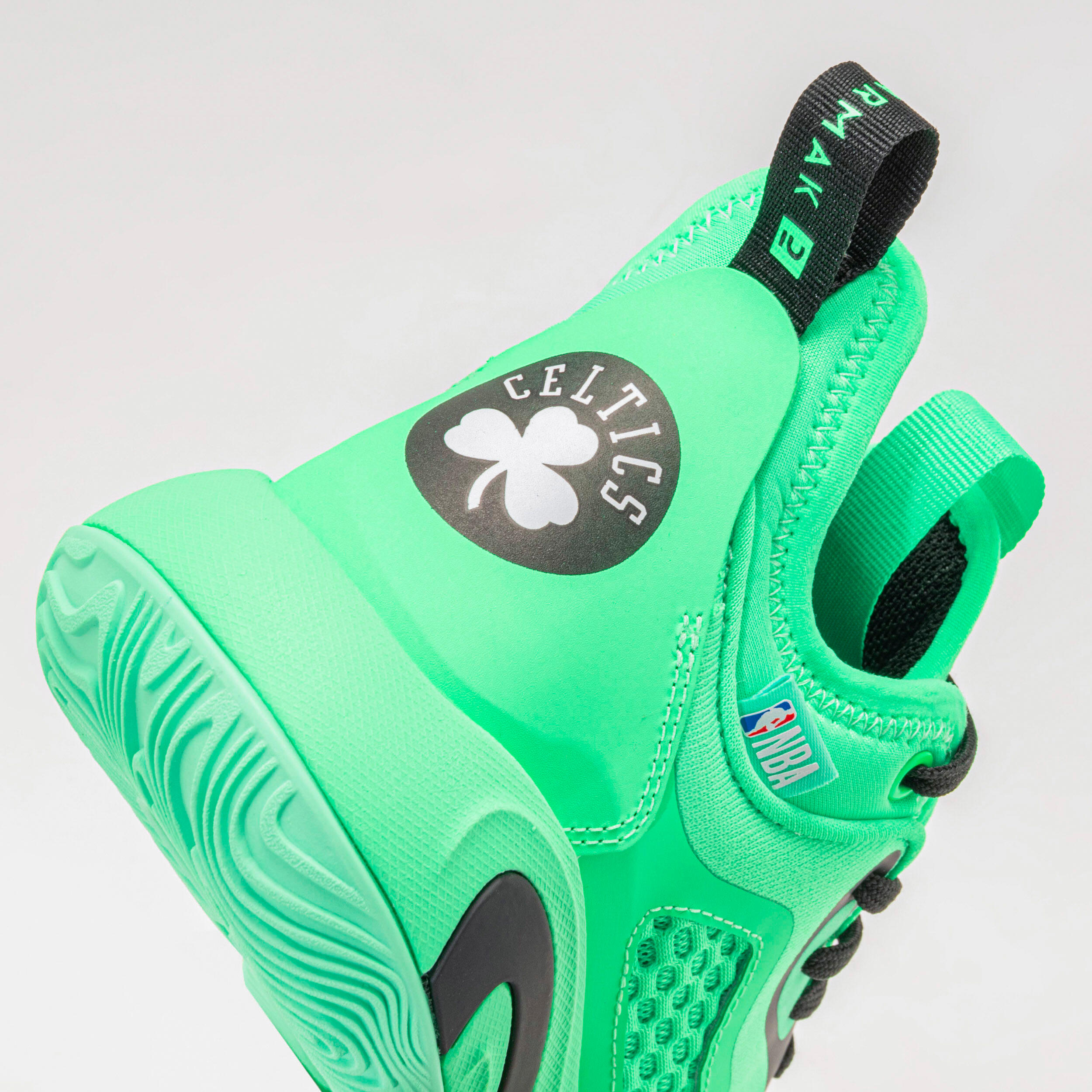 Kids' Basketball Shoes SE900 Mini Me - Green/NBA Boston Celtics 5/10