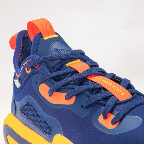 Chaussures de basketball NBA Golden State Warriors enfant - SE900 MINI ME bleues