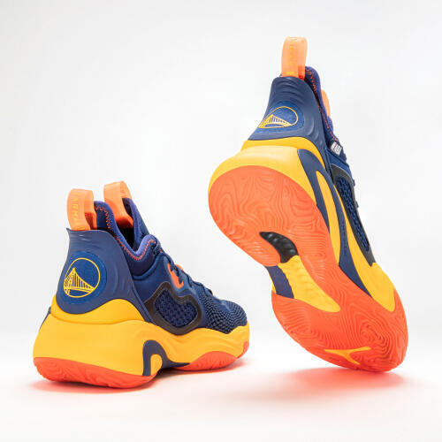 Chaussures basketball NBA Golden State Warriors homme/femme - SE900 TMK bleues