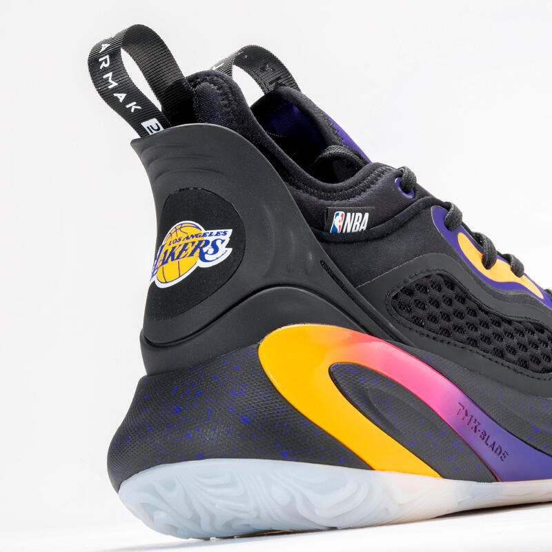 Basketbalschoenen NBA Los Angeles Lakers heren/dames SE900 zwart