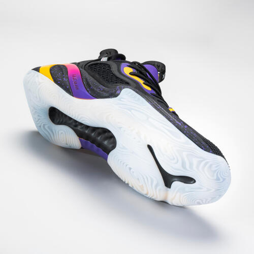 Chaussures de basketball NBA Los Angeles Lakers homme/femme - SE900 TMK noires