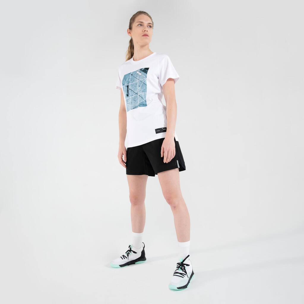 MAJICA/DRES ZA KOŠARKU TS500 ŽENSKI ZA NAPREDNE IGRAČICE - BELI
