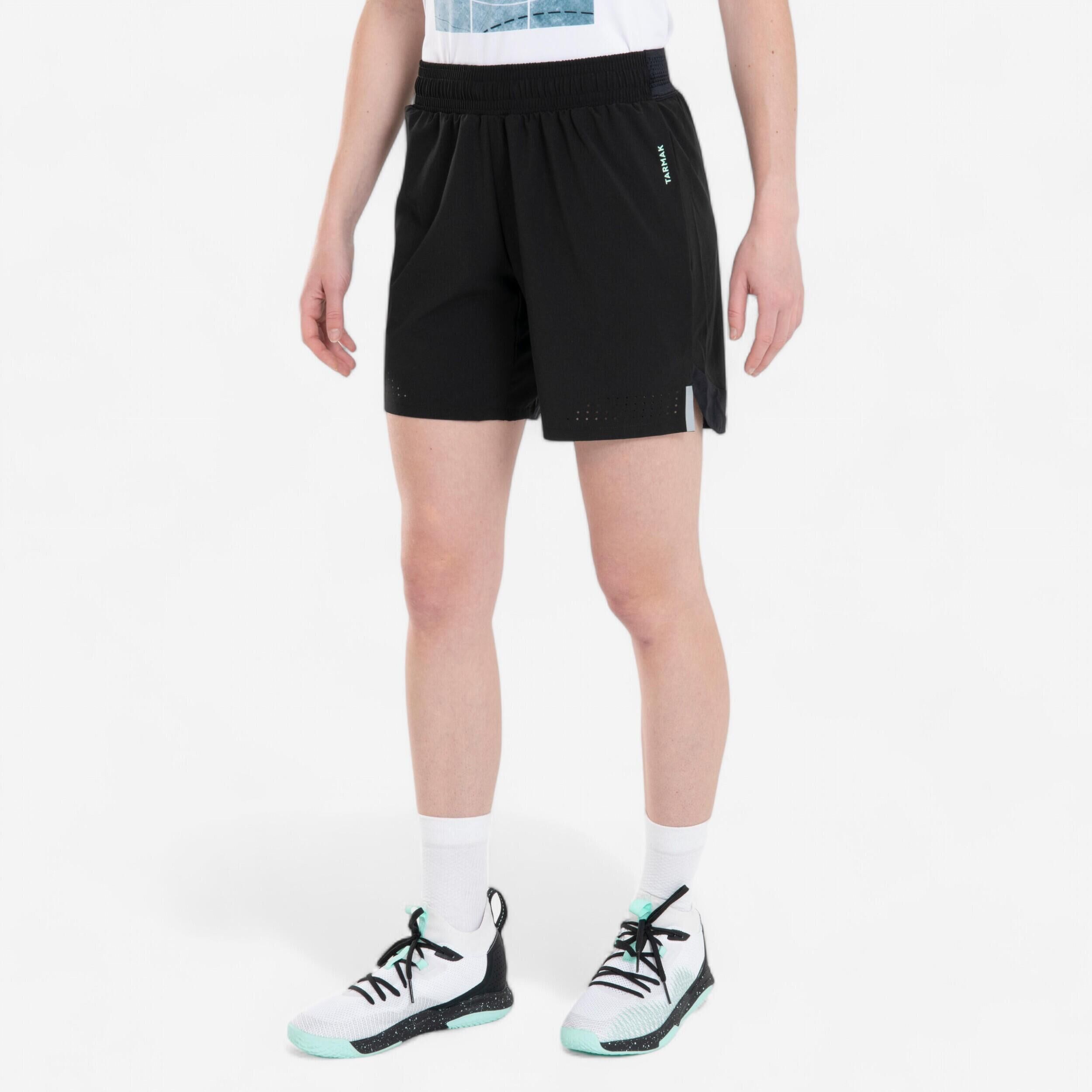 TARMAK Women's Basketball Shorts SH500 - Black