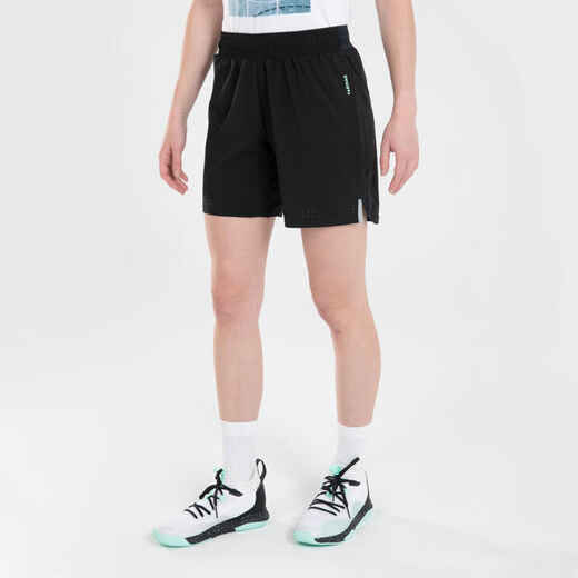 
      Women's Basketball Shorts SH500 - Black
  