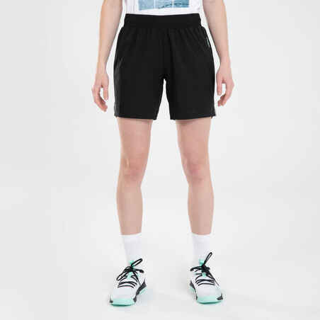 Women's Basketball Shorts SH500 - Black