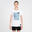 Camiseta de baloncesto Mujer Tarmak TS500 blanco