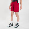 Women Basketball Shorts SH500 Burgundy