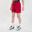 SHORT DE BASKETBALL FEMME SH500 BOURGOGNE