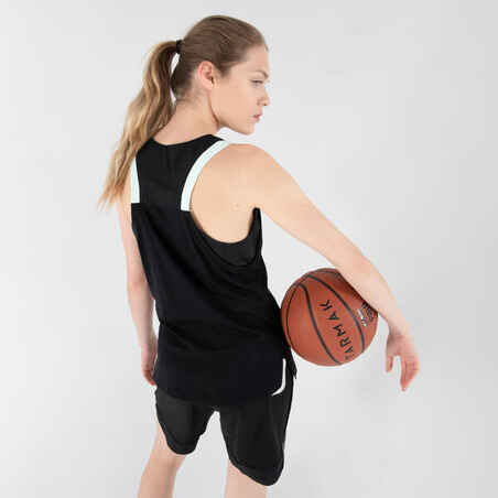 Women's Basketball Shorts SH500 - Black