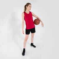 Women's Basketball Shorts SH500 - Black