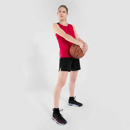Women's Basketball Shorts SH500 - Black