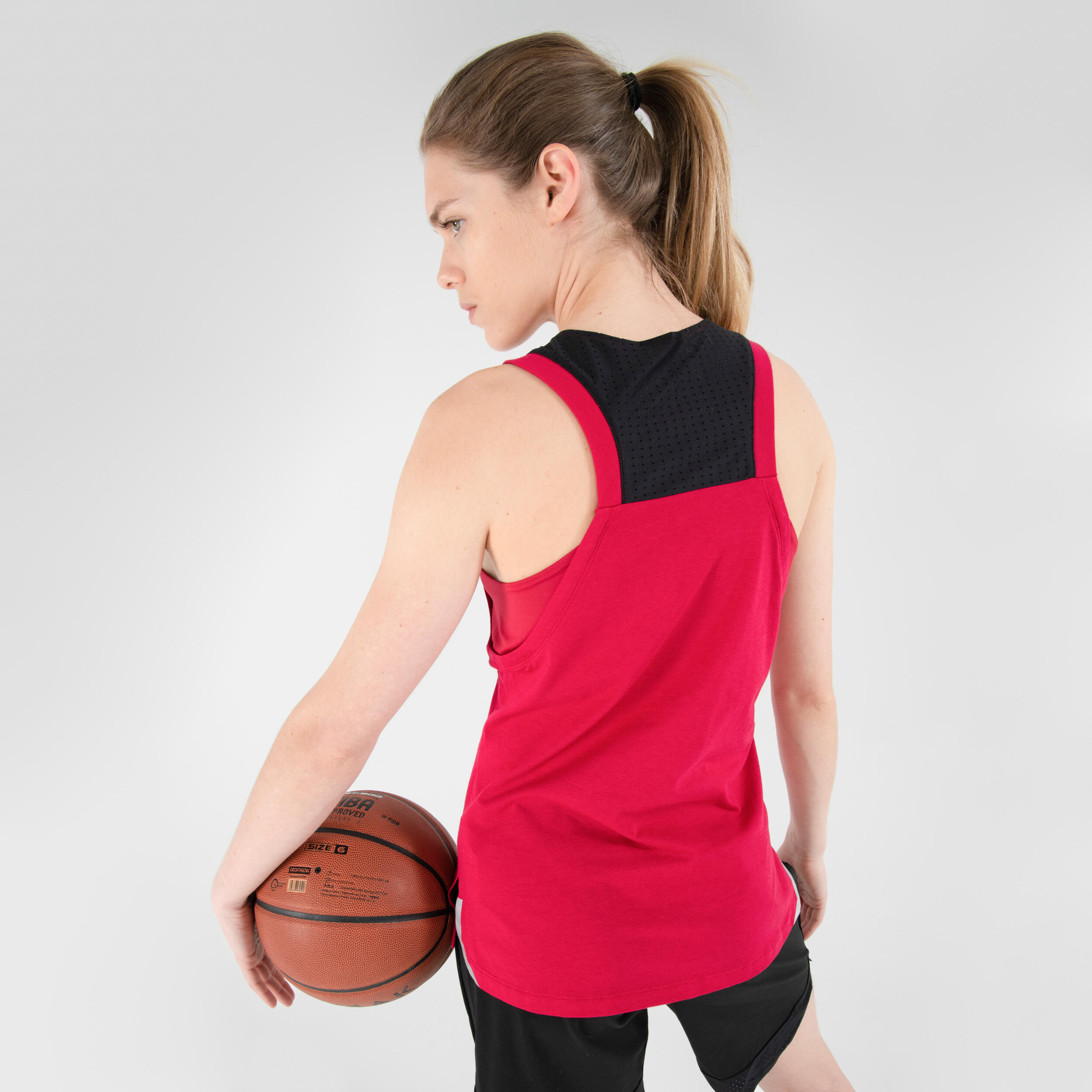 Women's Basketball Shorts SH500 - Black 40/79