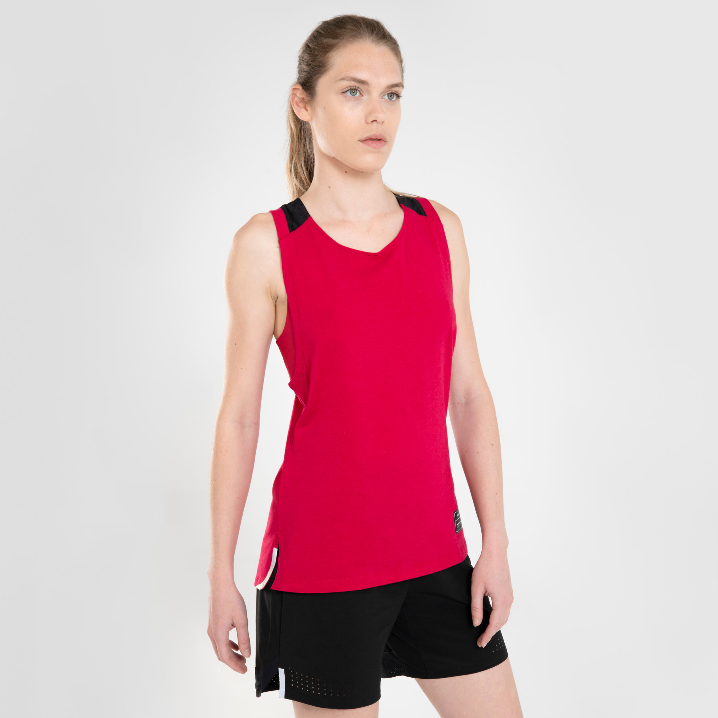 Women's Basketball Shorts SH500 - Black 19/79