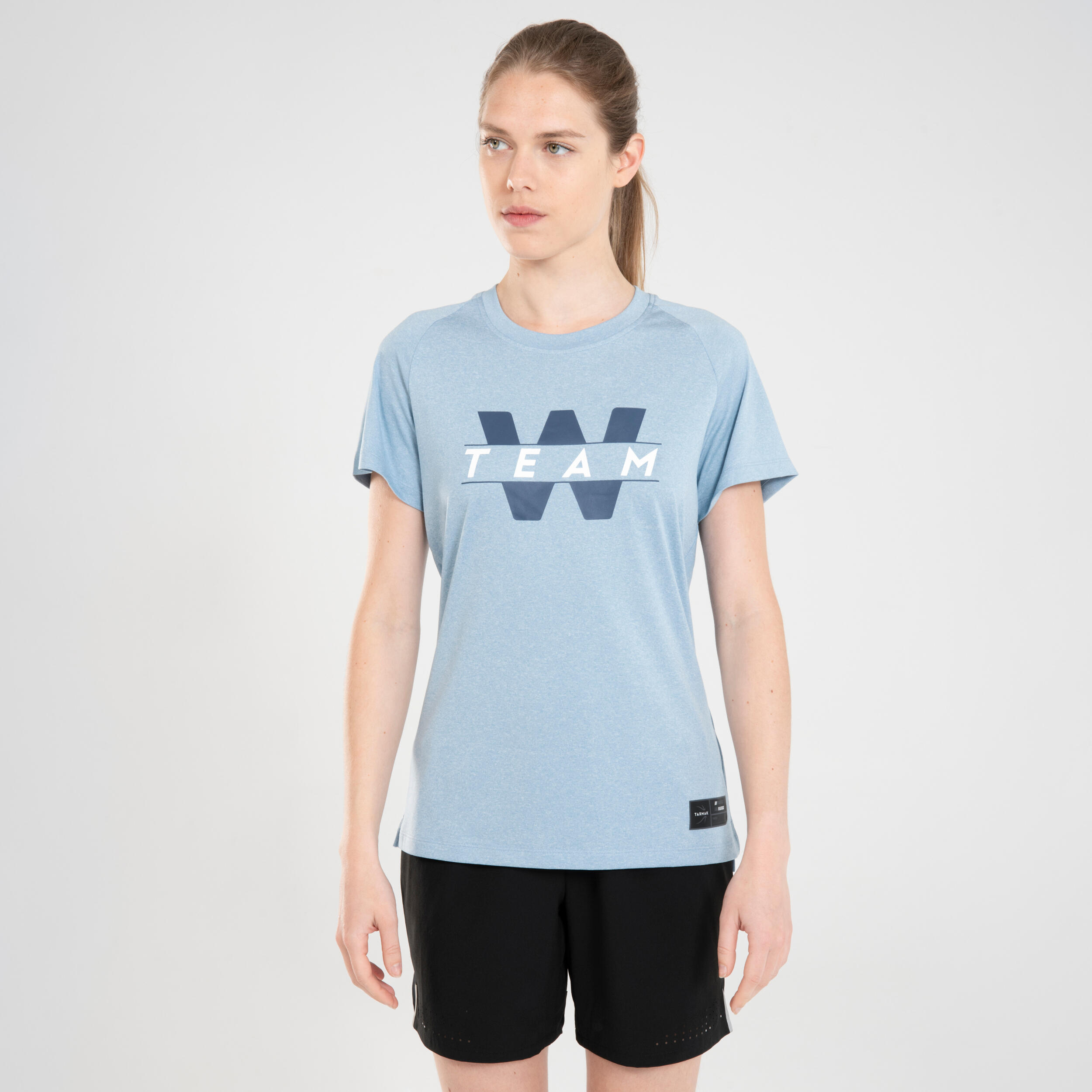 Women's Intermediate Basketball T-Shirt / Jersey TS500 - Sky 1/5