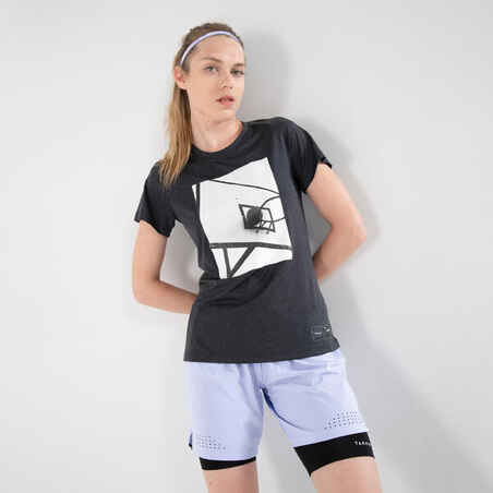Women's Basketball Shorts SH500 - Lilac