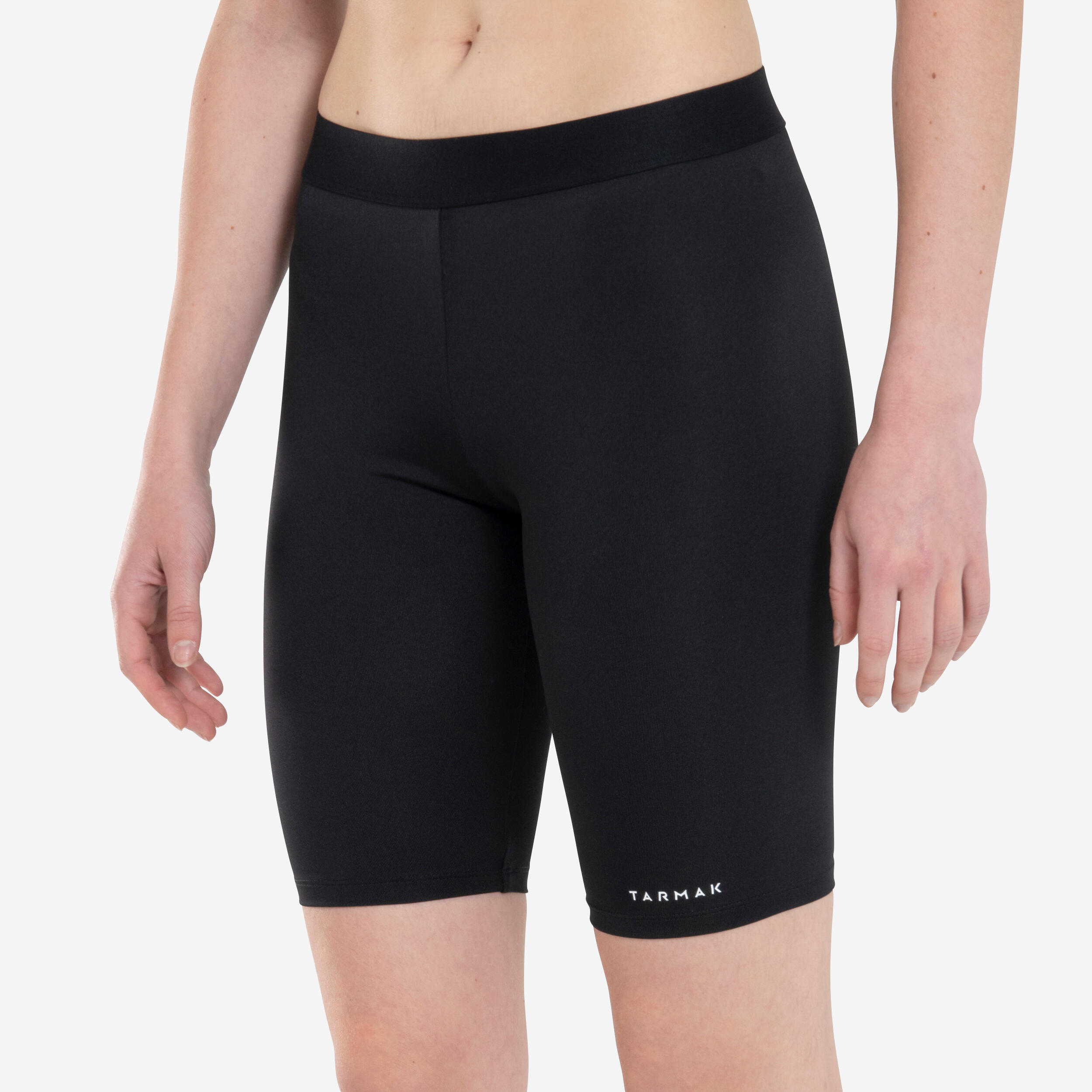 Women's Basketball Base Layer Undershorts USH500 - Black 2/7