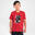 Camiseta baloncesto manga corta Niños Tarmak TS500 Fast roja