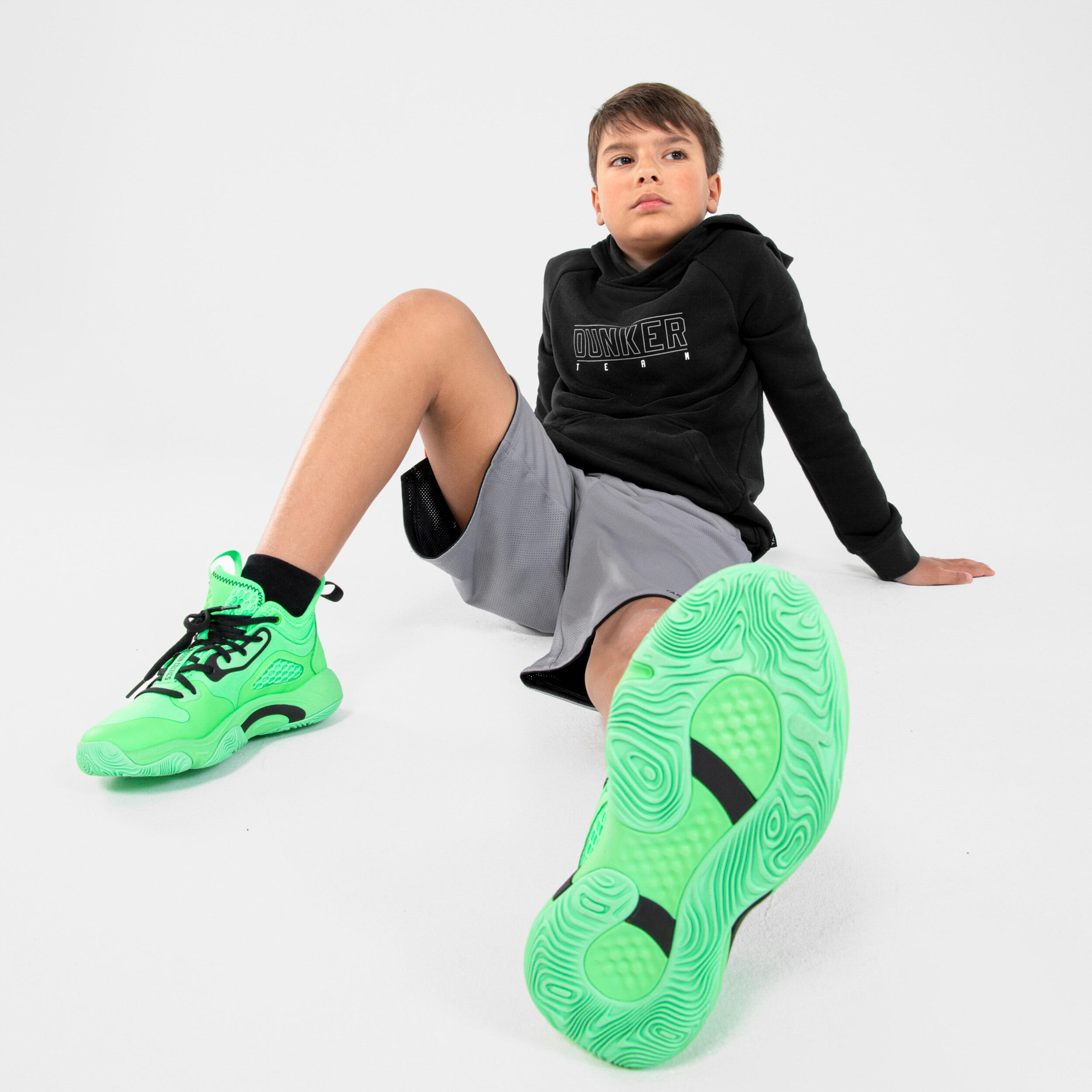 Kids' Basketball Shoes SE900 Mini Me - Green/NBA Boston Celtics 10/10