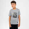 Kids' Basketball T-Shirt / Jersey TS500 Fast - Light Grey