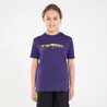 Kids' Basketball T-Shirt / Jersey TS500 Fast - Purple