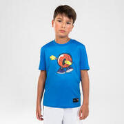 Kids' Basketball T-Shirt / Jersey TS500 Fast - Light Blue