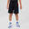 Pantalón Corto Baloncesto reversible Niños SH500R Blanco Negro