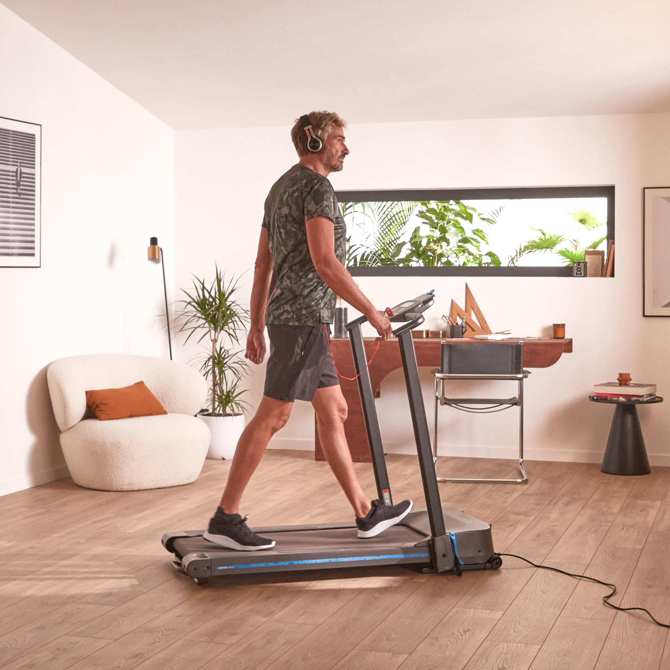 Tapis de marche W500 Compact, 8 km/h, 40x100 cm, sans montage 2/4