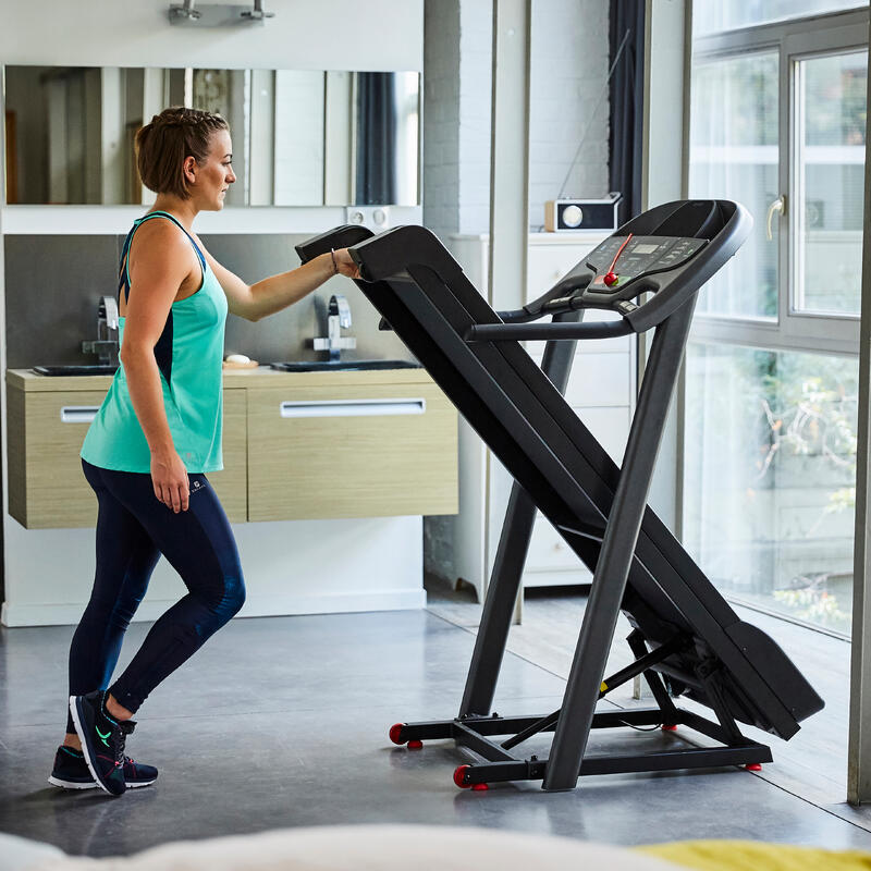 Bandă de alergat T520B 13km/h, garanție Decathlon
