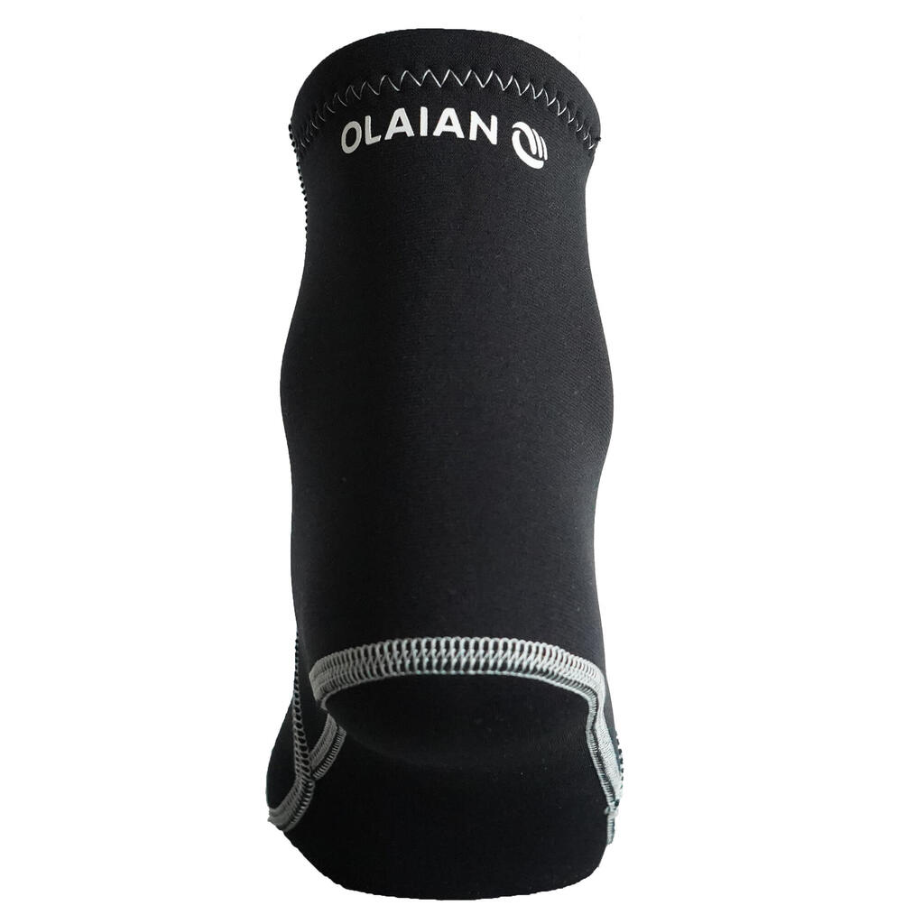 Chaussons / chaussettes néoprène 2 mm pour palmes de bodyboard