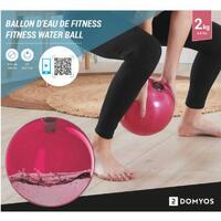 WATER BALL FITNESS 2 KG - ROSE