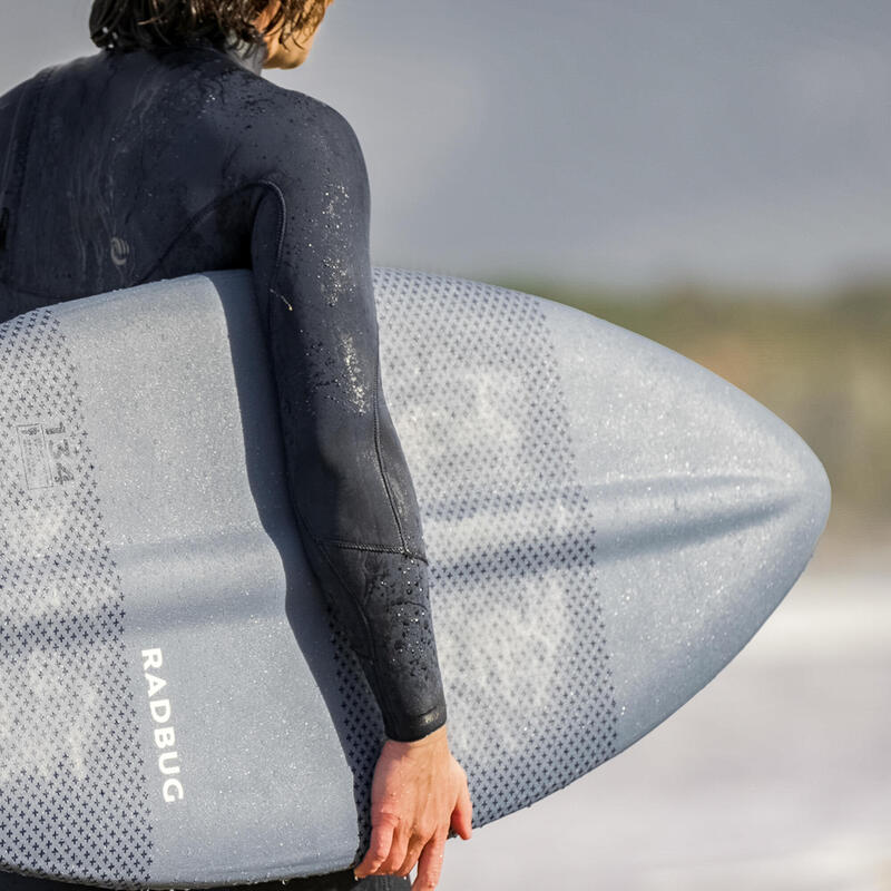 Skimboard mousse adulte - 500 bleu gris