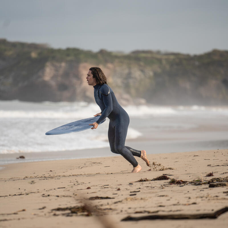 Foam skimboard voor volwassenen 500 blauw/grijs