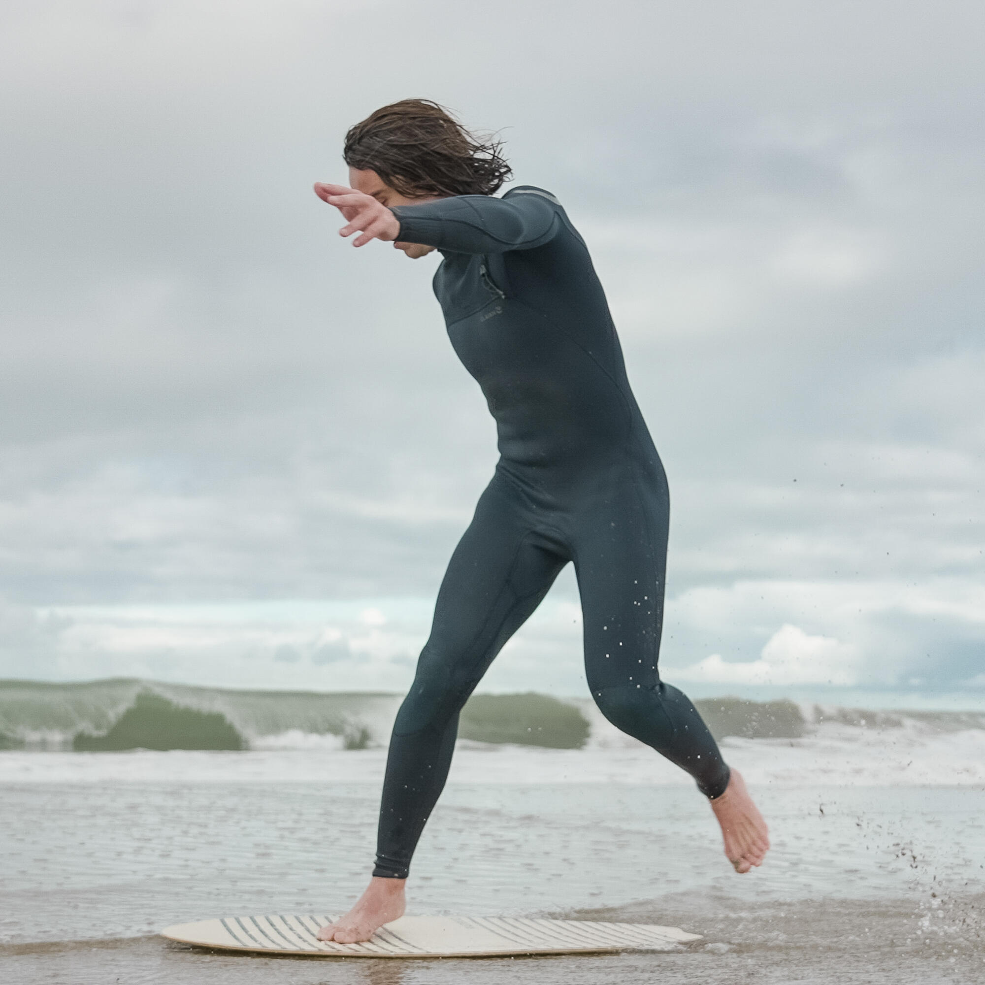 Skimboard 100 bois adulte 10/12